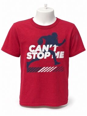 GAP Kids Red 'Can't Stop Me' Graphic T-Shirt Size M